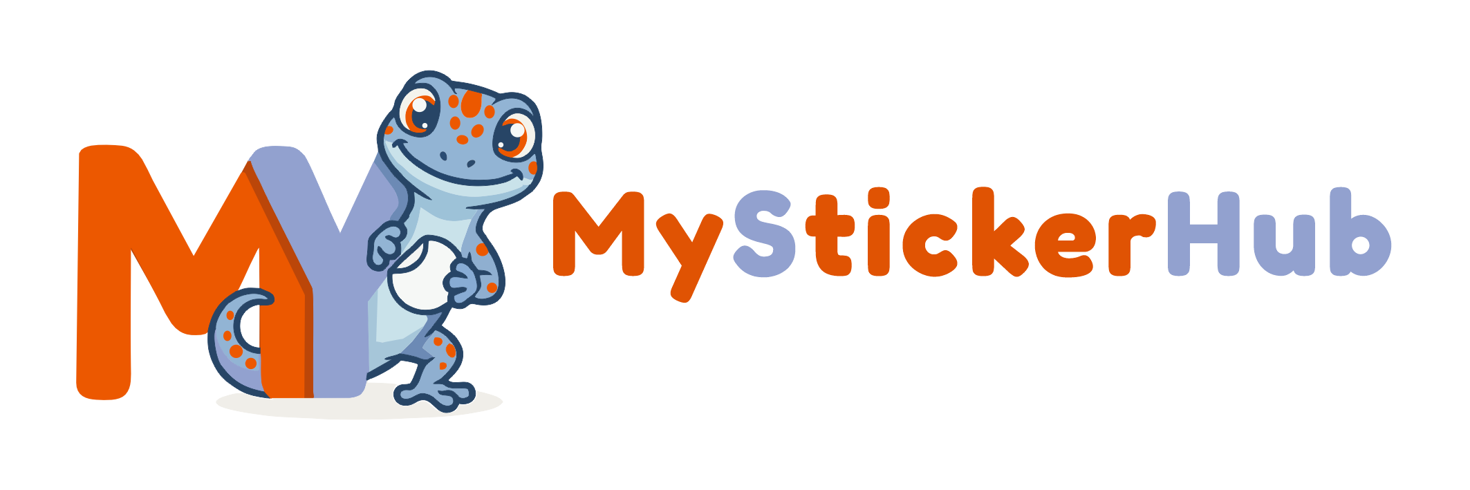 My sticker hub logo