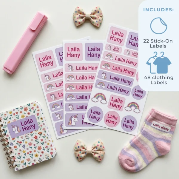 Camp & Clothing - Variety Labels Pack