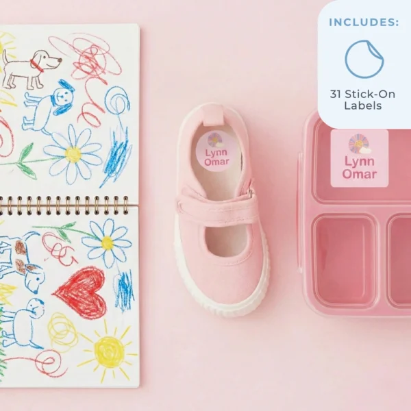 Shoe & Shape Mix - Stick on Labels