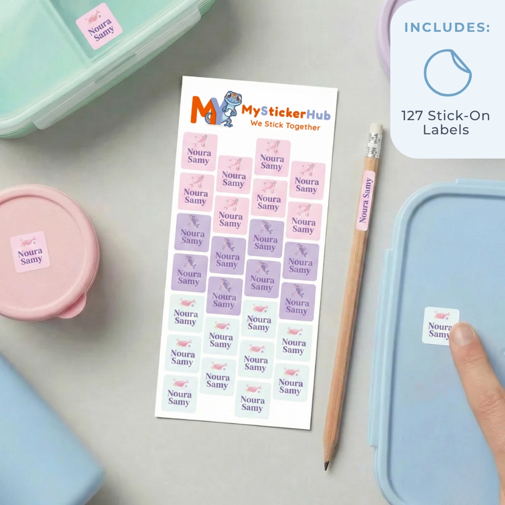 Mini Organizer Labels - Stick on Labels