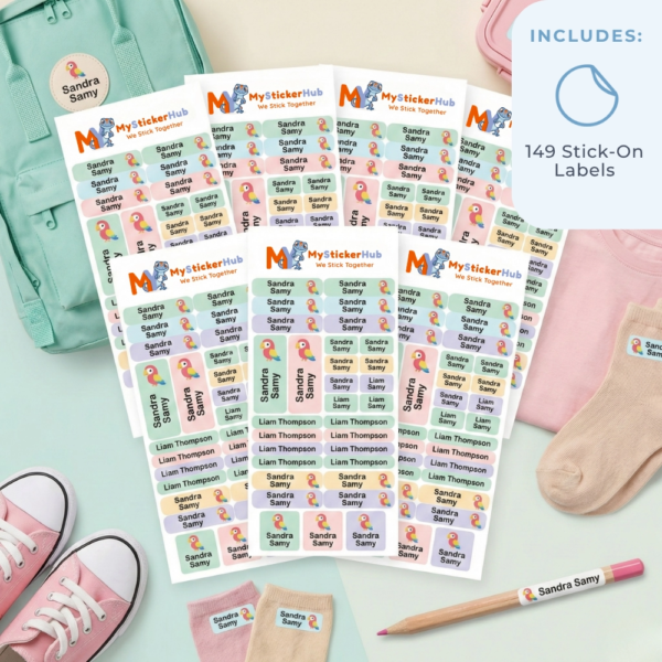 Kinder Labels - Stick on Labels